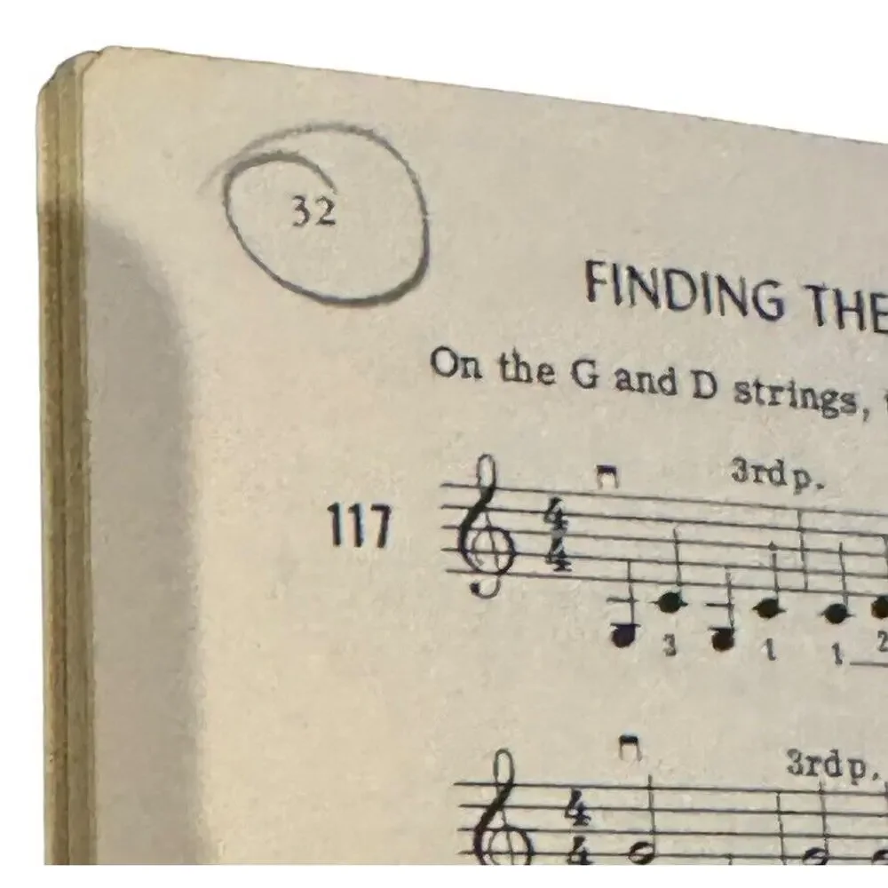 Belwin‎ Course for Strings Series String Builder Violin Book Two 2 Music READ